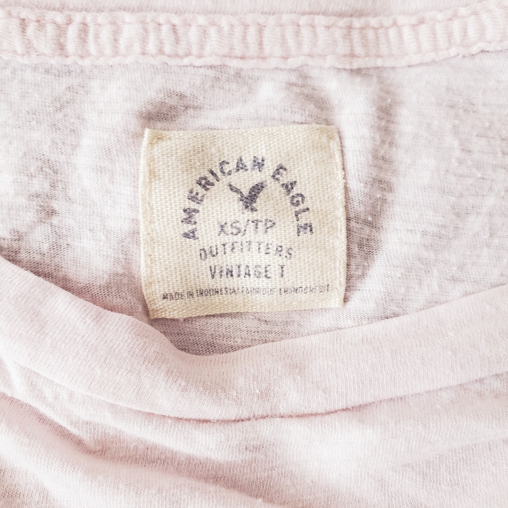 AMERICAN EAGLE OUTFITTERS- "Vintage T"- Off Shoulder- Wide- XS - Picture 3 of 6